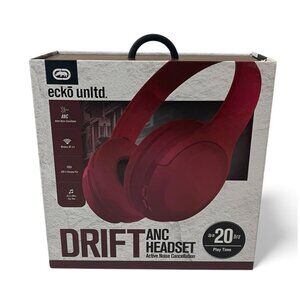 Ecko Unlimited Drift ANC Red Headset